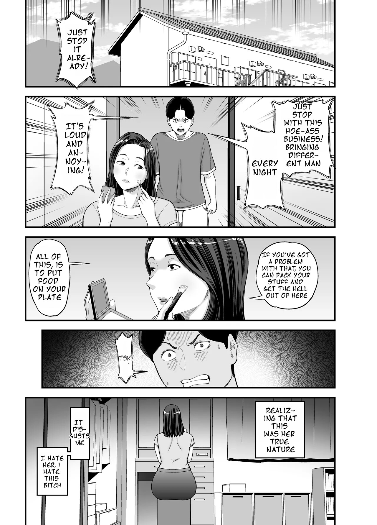 Hentai Manga Comic-My Mother's love affair-Read-8